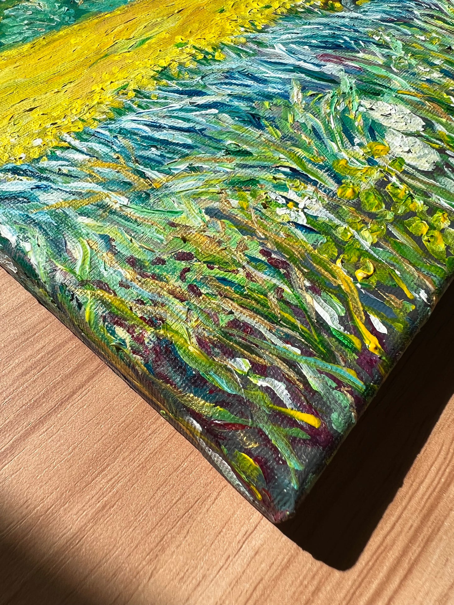 Yellow Field, Green Tractor, HWY 51