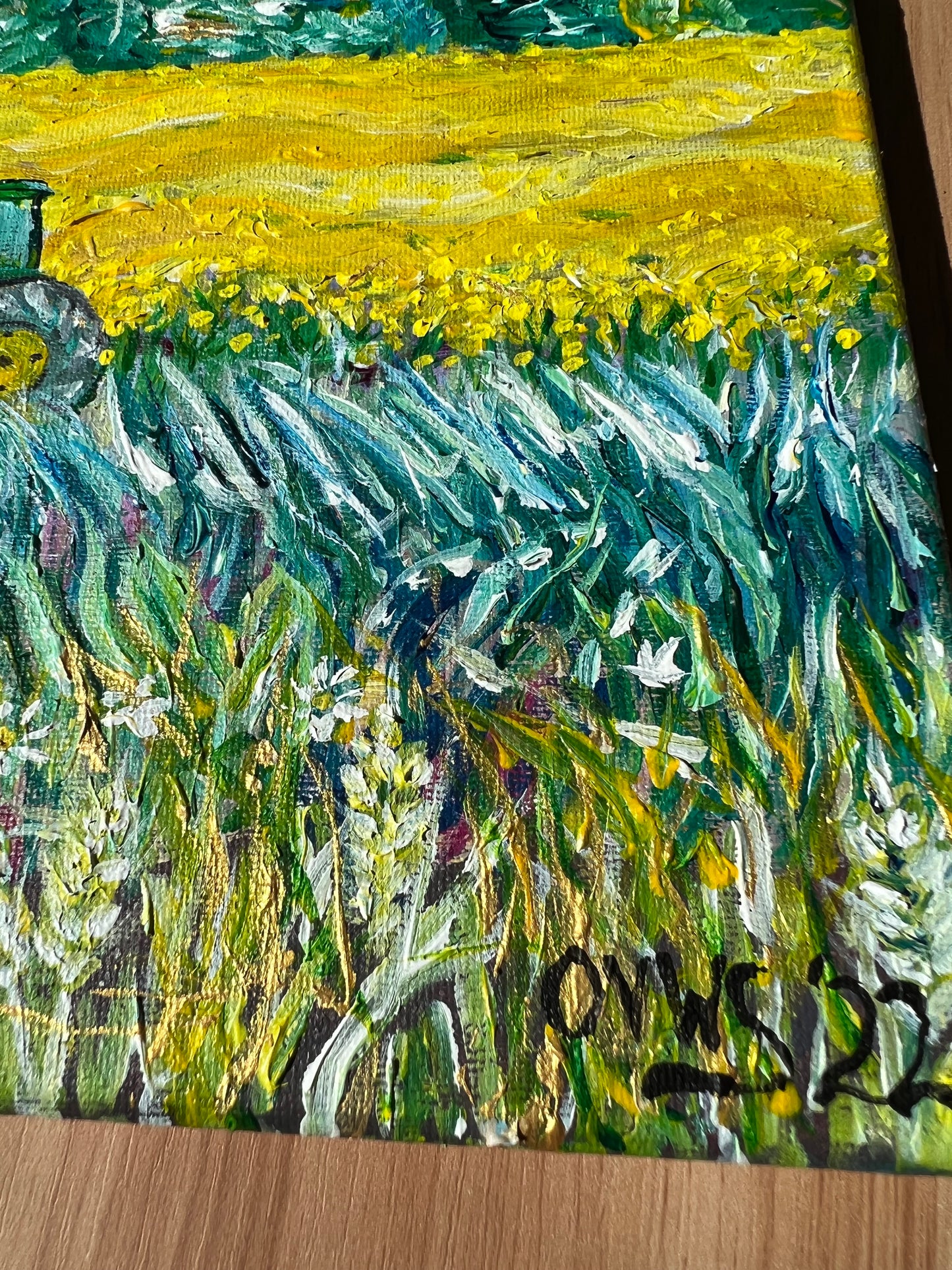 Yellow Field, Green Tractor, HWY 51