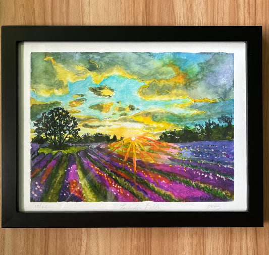 Lavender Fields Fine Art Print