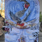 Christmas Cards and Gifts |Robin Redbreast cards  |  Snowy day in Oregon Christmas cards  |Fine art greetings cards from original paintings by Olga V. Walmisley-Santiago |  Magic Realism | Oregon gift |  Colorful cards