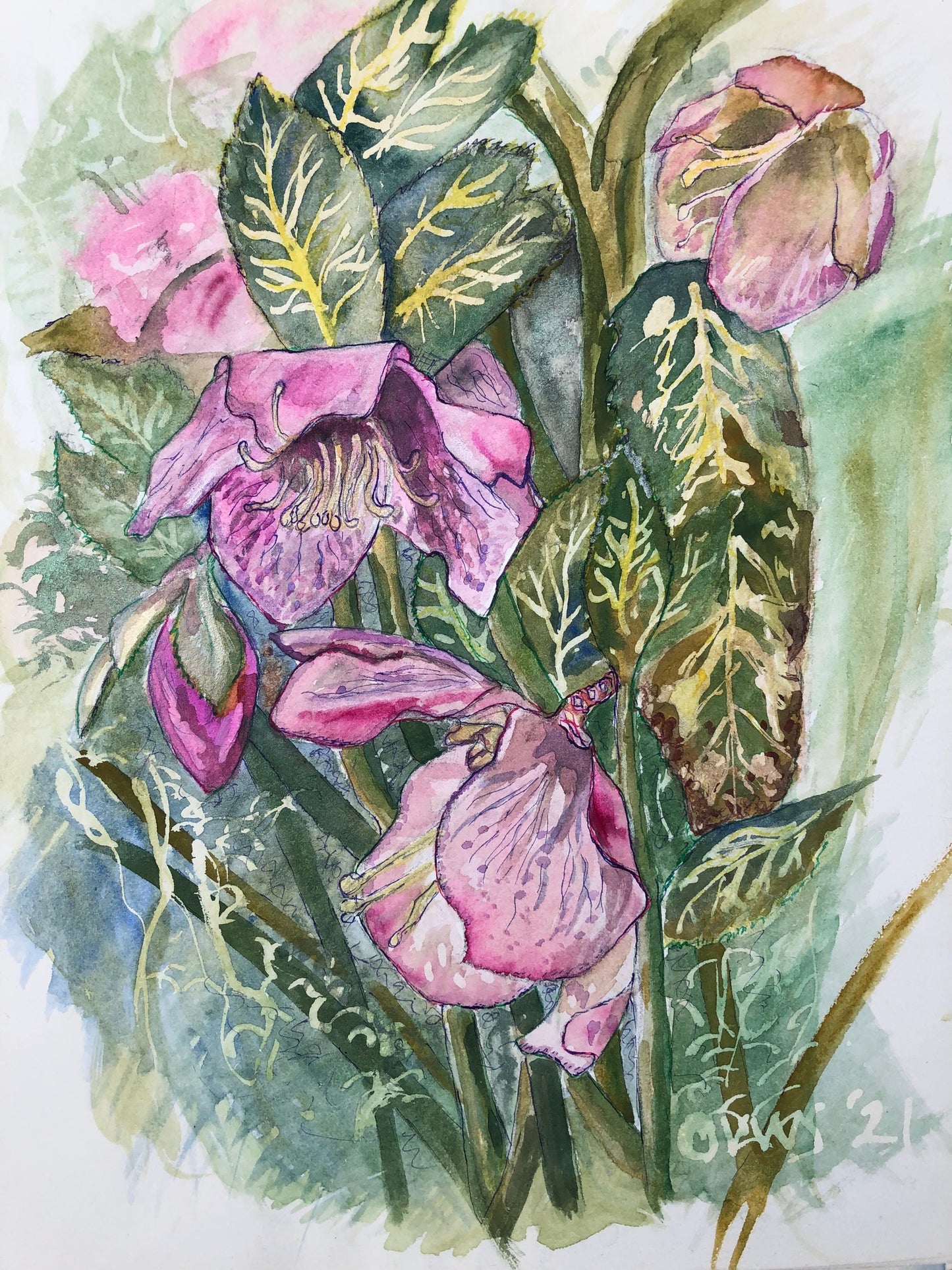 Colorful greetings cards | Fine art greetings cards from original paintings by Olga V. Walmisley-Santiago |  Magic Realism | Impressionism   | Oregon gift |  Colorful cards|  All occasions
