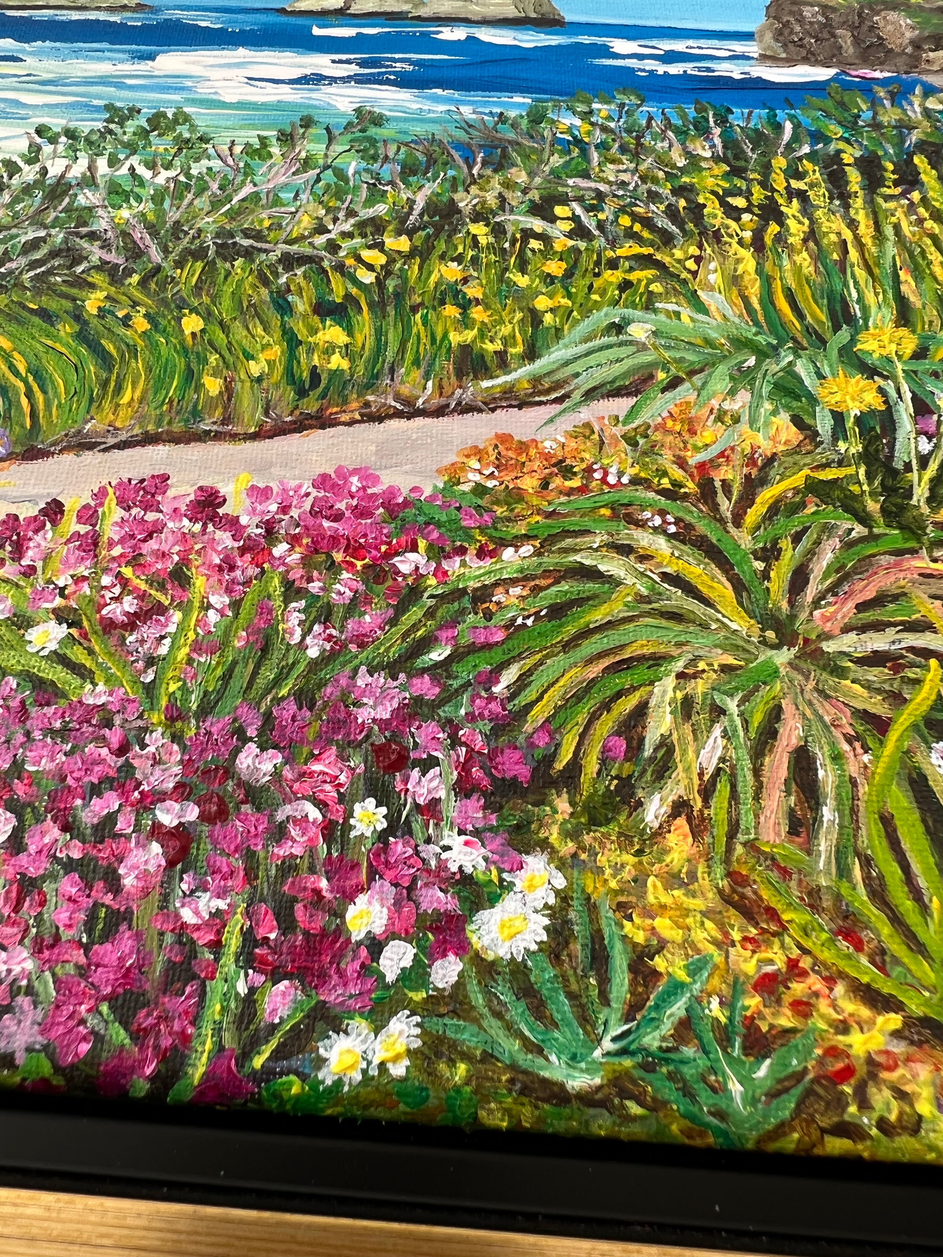 Oil on Canvas, top of Oceanside Garden View!